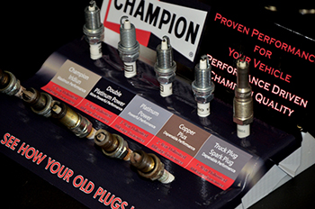 Spark Plug Displays